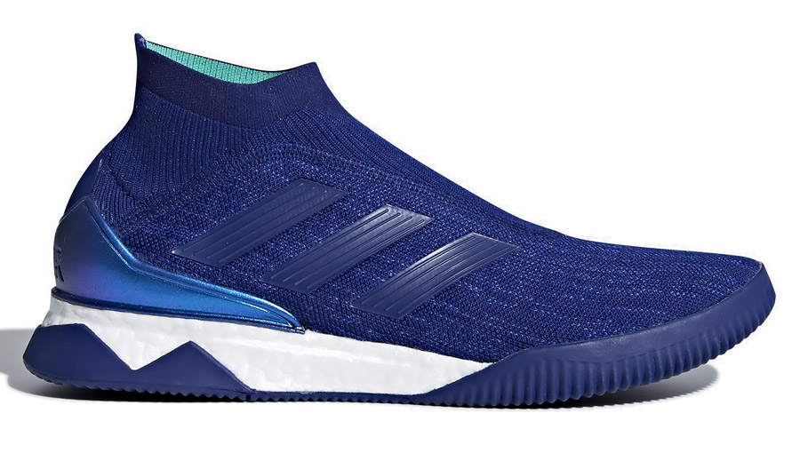 Adidas Predator Tango 18+ Mens Laceless Boost Athletic Shoes - Blue ...