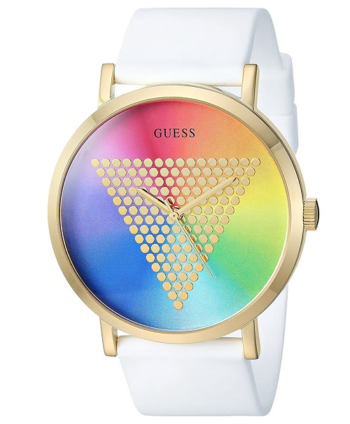 guess watch rainbow
