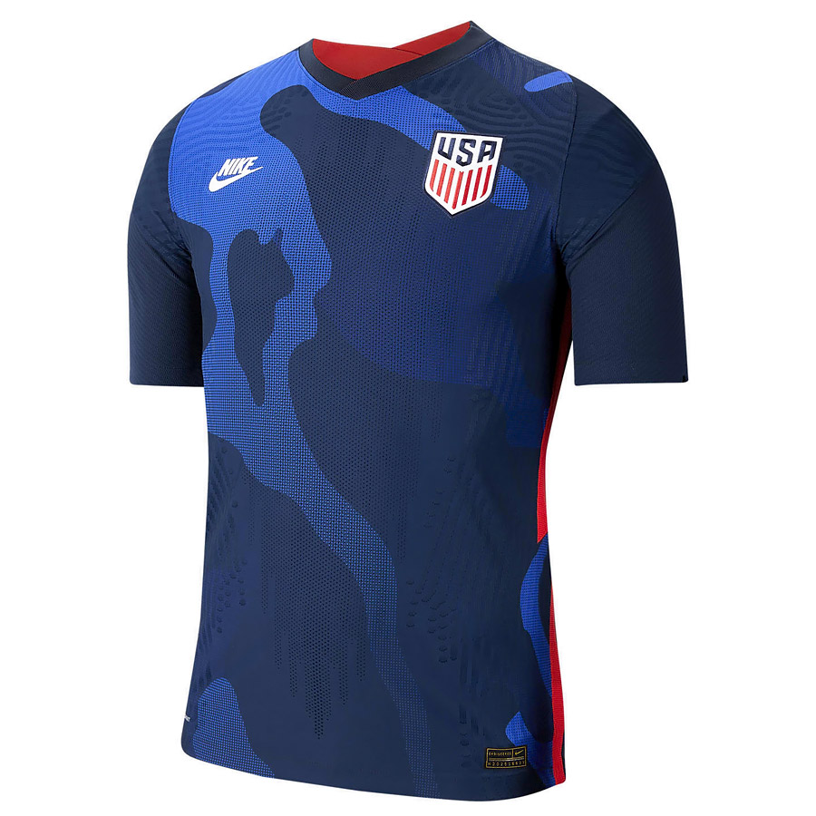 NIKE Mens US SOCCER National Team Vapor Match 2020 Away Jersey USA Blue