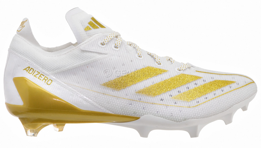 Adidas Adizero Electric Mens Football Cleats, White / Metallic