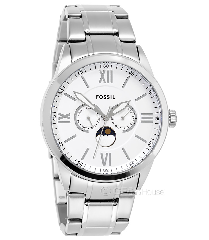 Fossil Men s Pearson Multifunction Gunmetal Stainless-Steel Watch, 42mm