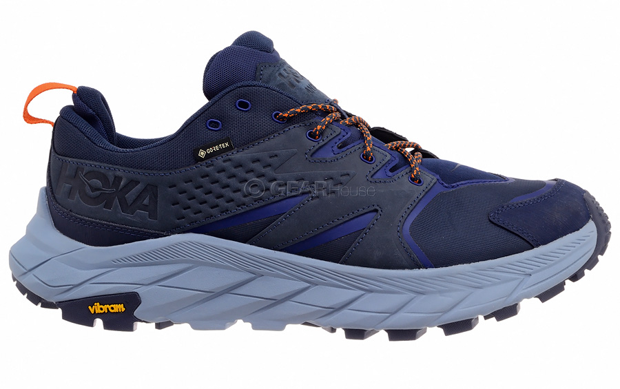 Hoka One One Anacapa Low GTX Shoes Men\'s Size 7D Blue Gore-Tex Trail Hiking Hoka One One HOKA Anacapa GORE-TEX Low Outer Space Real Teal  main image 4