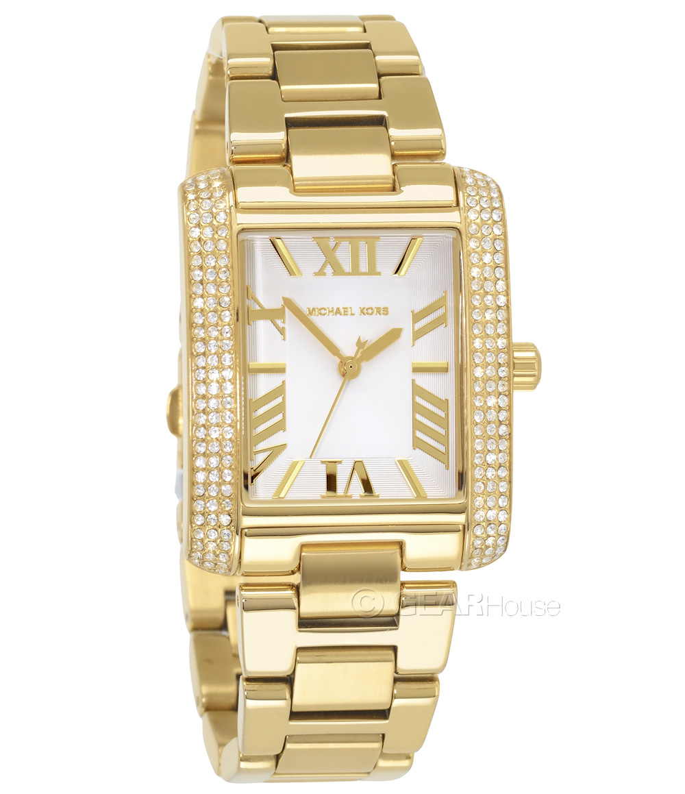 Michael Kors Emery Womens Pave Crystals Watch, White Dial  display picture 1