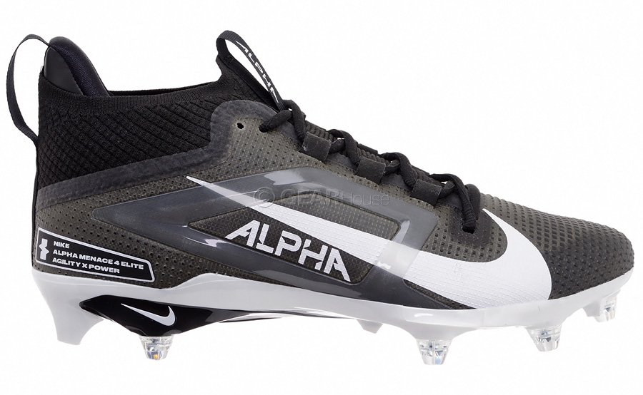 Nike Alpha Menace Elite 4 D (Wide Width) Mens Football Cleats