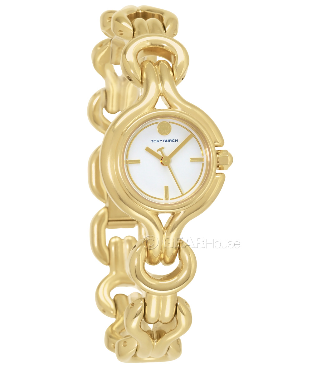 ［最終価格］❨レア品❩ TORY BURCH 腕時計/ゴールド/ラージロゴ Tory Burch 'The Braided Knot' Womens Watch, Gold Stainless Steel
