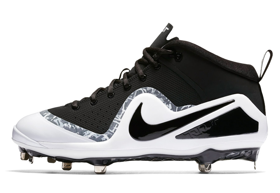 Nike men's force zoom trout 4 mid metal baseball cleats Clearance